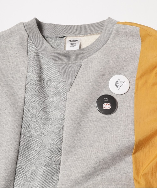 STORAMA(ストラマ)の「Colorbar pullover(スウェット・メンズ・ブラック/グレー・S/M)」の16枚目の写真