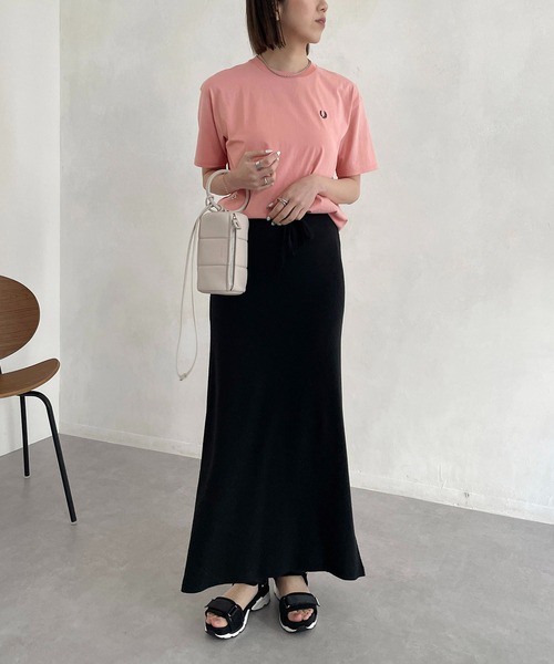 FRED PERRY（フレッドペリー）の「【FRED PERRY/フレッドペリー】高密度WOMENS Tシャツ（Tシャツ/カットソー・レディース・ホワイト/ブラック/イエロー/ピンク・FREE）」の21枚目の写真