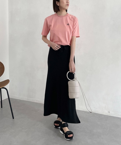 FRED PERRY（フレッドペリー）の「【FRED PERRY/フレッドペリー】高密度WOMENS Tシャツ（Tシャツ/カットソー・レディース・ホワイト/ブラック/イエロー/ピンク・FREE）」の16枚目の写真