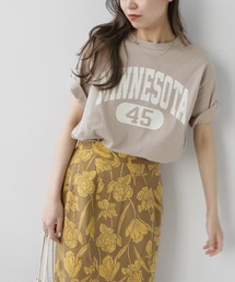 別注【CHAMPION】*RELUME 20s/1 USA Cotton Jersey:ロゴTシャツ