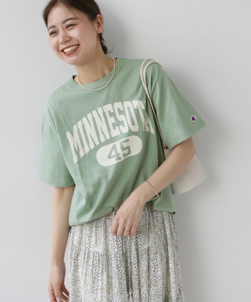セール】別注【CHAMPION】*RELUME 20s/1 USA Cotton Jersey
