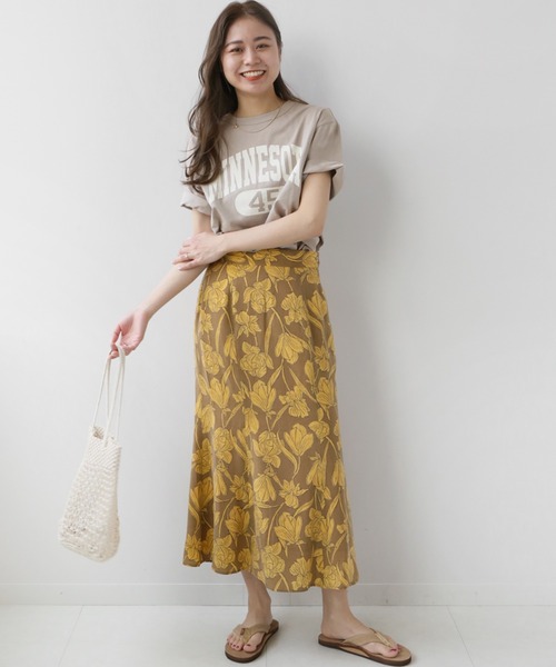 Champion(チャンピオン)の「別注【CHAMPION】*RELUME 20s/1 USA Cotton Jersey:ロゴTシャツ(Tシャツ/カットソー・レディース・ホワイト/ネイビー/ピンク/ベージュ系その他/グリーン系その他・LARGE)」の11枚目の写真