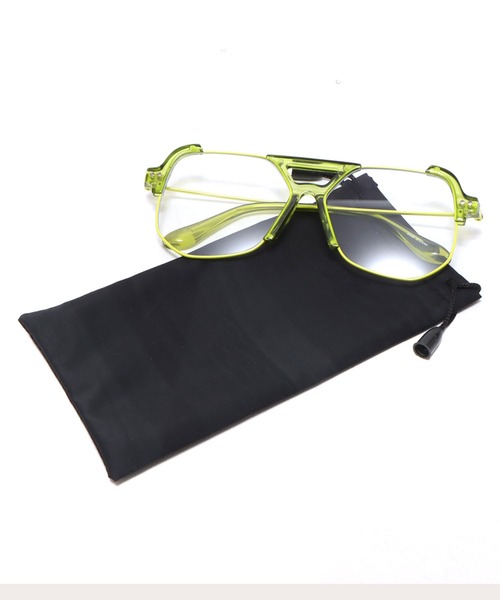 atmos pink(アトモスピンク)の「atmos pink カラーティアドロップサングラス / アトモスピンク カラーティアドロップサングラス(サングラス・レディース・グリーン/クリア・FREE)」の7枚目の写真