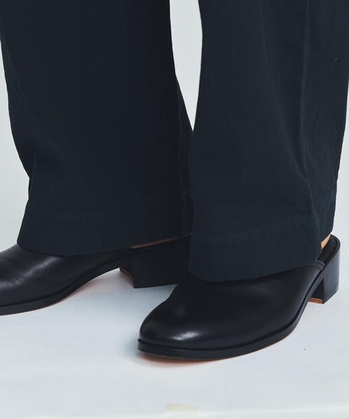 marka（マーカ）の「BELTED PANTS（チノパンツ・メンズ・ホワイト/グリーン・1/2）」の6枚目の写真