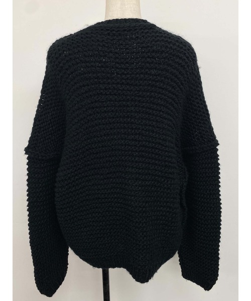 PAMEO POSE(パメオポーズ)の「Fancy Sweater(ニット/セーター・レディース・ブラック/オレンジ/ブルー・FREE)」の8枚目の写真