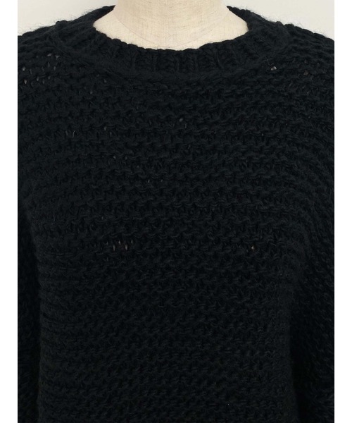 PAMEO POSE(パメオポーズ)の「Fancy Sweater(ニット/セーター・レディース・ブラック/オレンジ/ブルー・FREE)」の7枚目の写真