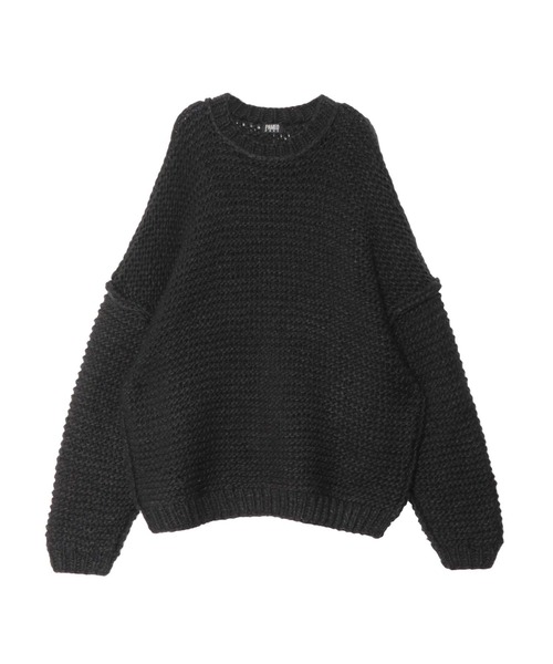 PAMEO POSE(パメオポーズ)の「Fancy Sweater(ニット/セーター・レディース・ブラック/オレンジ/ブルー・FREE)」の17枚目の写真