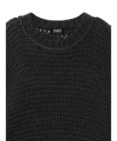 PAMEO POSE(パメオポーズ)の「Fancy Sweater(ニット/セーター・レディース・ブラック/オレンジ/ブルー・FREE)」の19枚目の写真