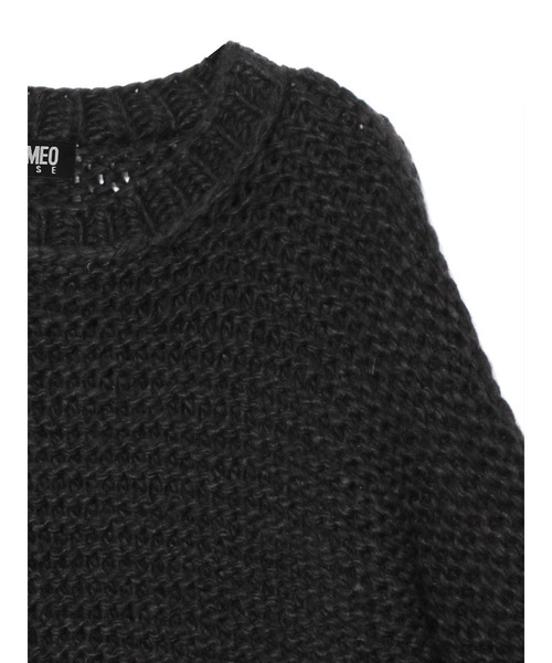 PAMEO POSE(パメオポーズ)の「Fancy Sweater(ニット/セーター・レディース・ブラック/オレンジ/ブルー・FREE)」の20枚目の写真
