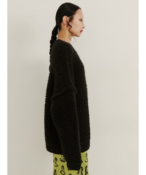 PAMEO POSE(パメオポーズ)の「Fancy Sweater(ニット/セーター・レディース・ブラック/オレンジ/ブルー・FREE)」の15枚目の写真