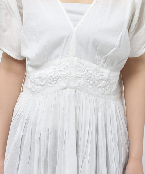 And A（アンドエー）の「ナチュラルギャザープルオーバー（シャツ/ブラウス・レディース・ホワイト/ネイビー/レモンイエロー・FREE）」の11枚目の写真