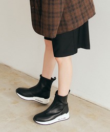 coca（ANDEX shoes product） | coca / フロントファスナー ハイカットスニーカー 422007(ブーツ)