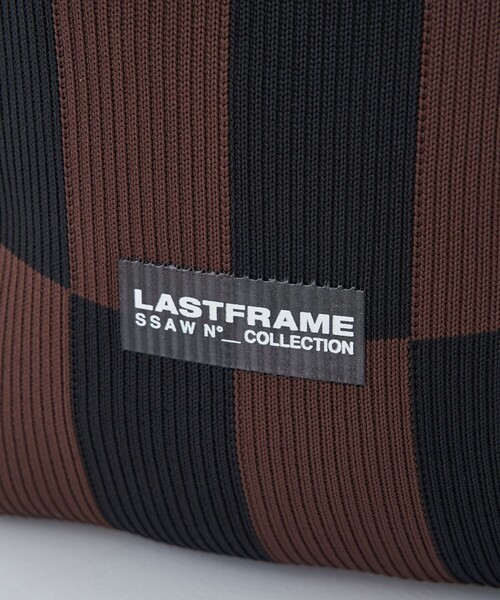 LASTFRAME（ラストフレーム）の「【LASTFRAME(ラストフレーム)】マクロイチマツマーケットバッグ スモール L22222（トートバッグ・レディース・ブラック/ダークブラウン/オレンジ/グリーン・FREE）」の13枚目の写真