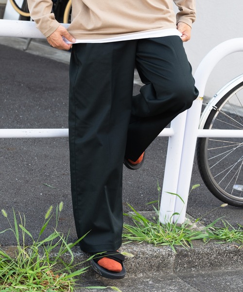 Dickies(ディッキーズ)の「【DICKIES/ディッキーズ】ストレッチ ツイルワイドパンツ ハイウエスト(その他パンツ・メンズ・ブラック/ベージュ/イエロー/オレンジ/ブルー/杢グレー・SMALL/MEDIUM/LARGE/X-LARGE)」の10枚目の写真