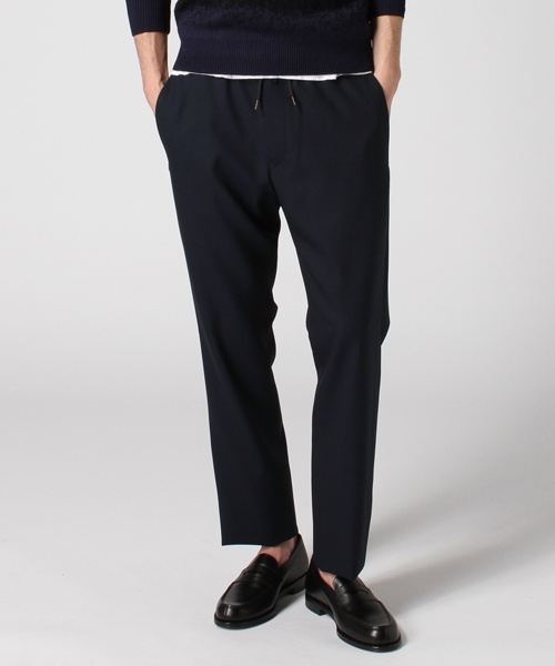 EDIFICE（エディフィス）の「◇メランジジョーゼットシャーリングイージーパンツ（その他パンツ・メンズ・グレー/グリーン/ネイビー・46/48/44/42）」の3枚目の写真