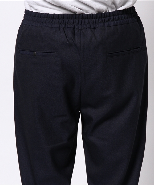 EDIFICE（エディフィス）の「◇メランジジョーゼットシャーリングイージーパンツ（その他パンツ・メンズ・グレー/グリーン/ネイビー・46/48/44/42）」の8枚目の写真