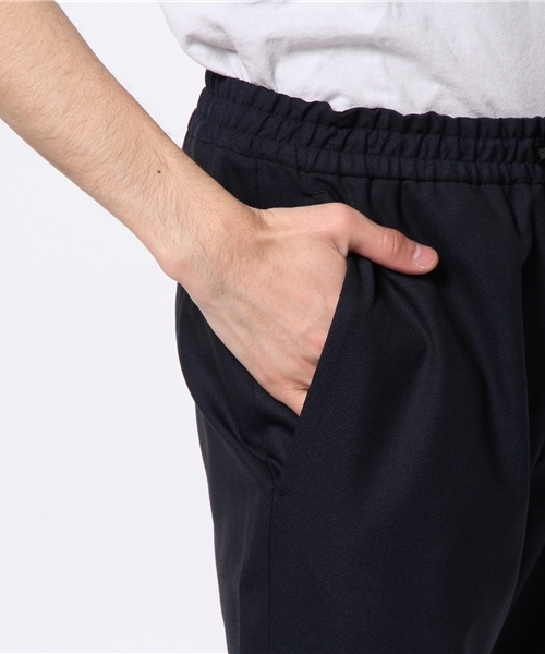 EDIFICE（エディフィス）の「◇メランジジョーゼットシャーリングイージーパンツ（その他パンツ・メンズ・グレー/グリーン/ネイビー・46/48/44/42）」の9枚目の写真