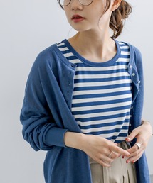 PUAL CE CIN | テレコボーダータンクトップ(タンクトップ)