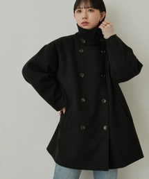 Aunt Marie's | 3WAYスタンドネックミドルコート / ファー取り外し可能(その他アウター)