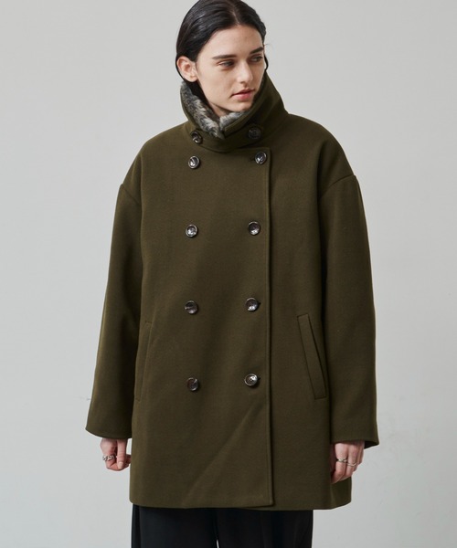 Aunt Marie's（アントマリーズ）の「3WAYスタンドネックミドルコート / ファー取り外し可能（その他アウター・レディース・カーキ/ブラック・FREE）」の17枚目の写真