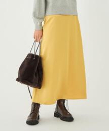 green label relaxing | サテン ナロー スカート(スカート)