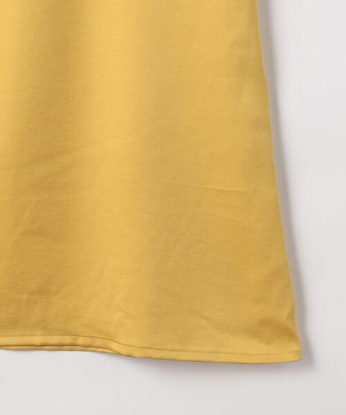 green label relaxing（グリーンレーベルリラクシング）の「サテン ナロー スカート（スカート・レディース・ブラック/イエロー・FREE）」の13枚目の写真