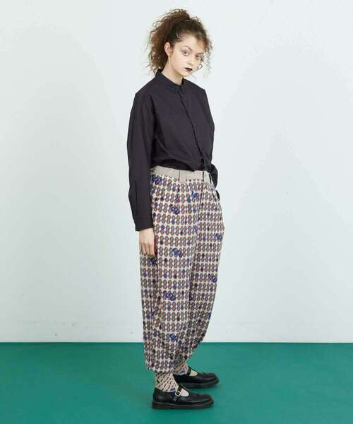 FRAPBOIS（フラボア）の「ジオメトリー パンツ（その他パンツ・レディース・ブラック/ベージュ・1/2）」の17枚目の写真