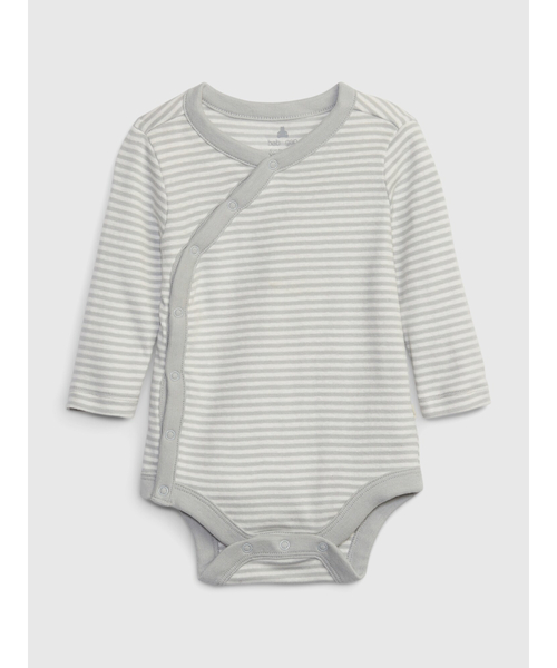 GAP（ギャップ）の「ラップ ボディスーツ (ベビー)（ロンパース）」 - WEAR