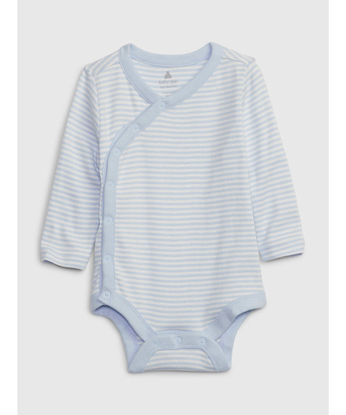 GAP（ギャップ）の「ラップ ボディスーツ (ベビー)（ロンパース）」 - WEAR
