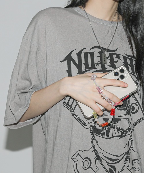 FOLLOWIN（フォロウィン）の「クリアハリボーモチーフスマホストラップ（スマホケース/カバー・レディース・クリア/カラフル・ONE SIZE）」の2枚目の写真