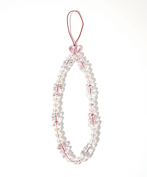 FOLLOWIN（フォロウィン）の「クリアハリボーモチーフスマホストラップ（スマホケース/カバー・レディース・クリア/カラフル・ONE SIZE）」の13枚目の写真