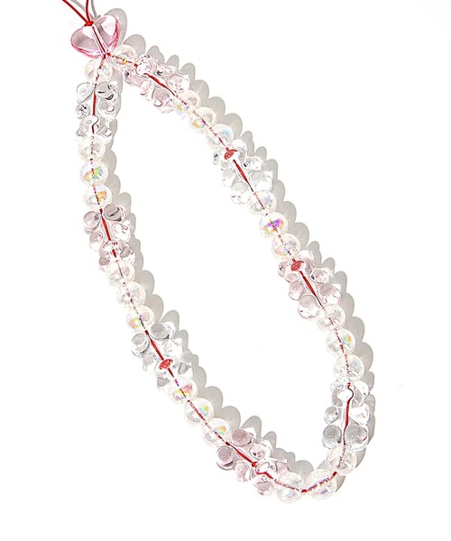 FOLLOWIN（フォロウィン）の「クリアハリボーモチーフスマホストラップ（スマホケース/カバー・レディース・クリア/カラフル・ONE SIZE）」の7枚目の写真