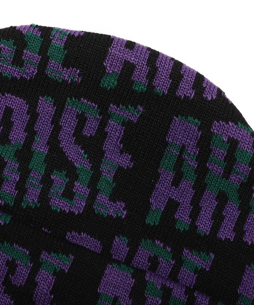 ARIES（アリーズ）の「Aries Space Dye Beanie FTAR90016（ニットキャップ/ビーニー・レディース・ブラック・FREE）」の4枚目の写真