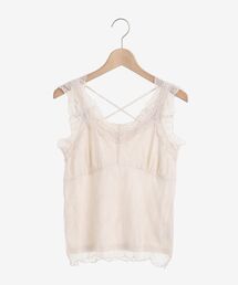 MAJESTIC LEGON | レースクロスタンク(タンクトップ)