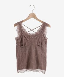 MAJESTIC LEGON | レースクロスタンク(タンクトップ)