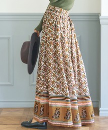 coca（coca） | エスニックボーダー柄スカート(スカート)