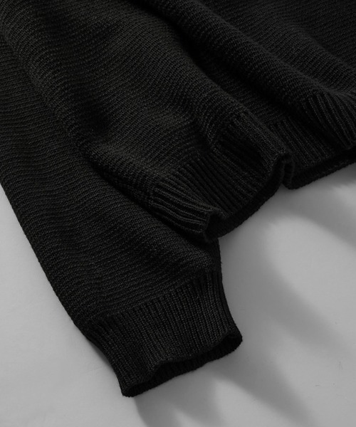 RUUBON】 relax turtle neck knit / リラックス タートルネック