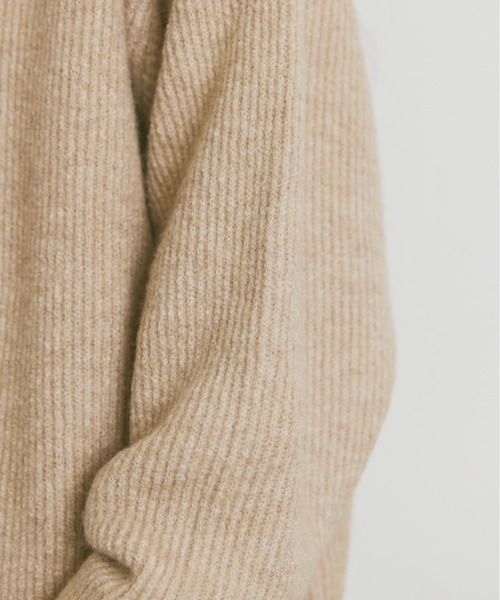 Libra Cue(リブラ キュー)の「リラックスオーバールーズカーディガン(カーディガン/ボレロ・レディース・アイボリー/ブラック/グレー・FREE)」の13枚目の写真