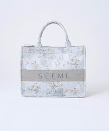 Seemi. byNICECLAUP | 【Seemi】Seemiジャガードトートバッグ(トートバッグ)
