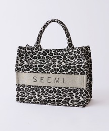 Seemi. byNICECLAUP | 【Seemi】Seemiジャガードトートバッグ(トートバッグ)