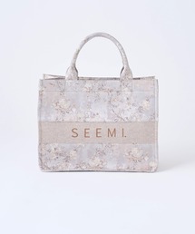 Seemi. byNICECLAUP | 【Seemi】Seemiジャガードトートバッグ(トートバッグ)