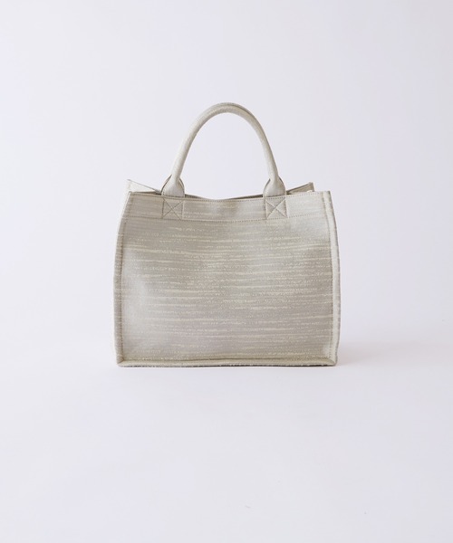 Seemi. byNICECLAUP( シーミーバイナイスクラップ)の「【Seemi】Seemiジャガードトートバッグ(トートバッグ・レディース・ブラック系その他/グレー系その他/ベージュ系その他/サックスブルー系/グレー系その他2・FREE)」の8枚目の写真