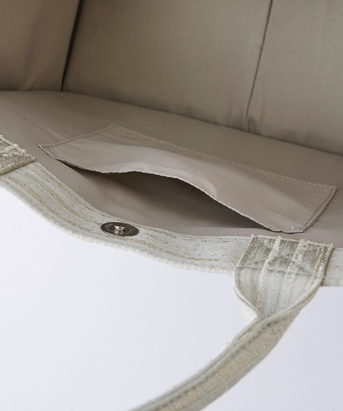 Seemi. byNICECLAUP( シーミーバイナイスクラップ)の「【Seemi】Seemiジャガードトートバッグ(トートバッグ・レディース・ブラック系その他/グレー系その他/ベージュ系その他/サックスブルー系/グレー系その他2・FREE)」の15枚目の写真