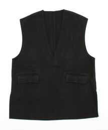 KOBE LETTUCE | フェイクウールディープネックベスト(ベスト)