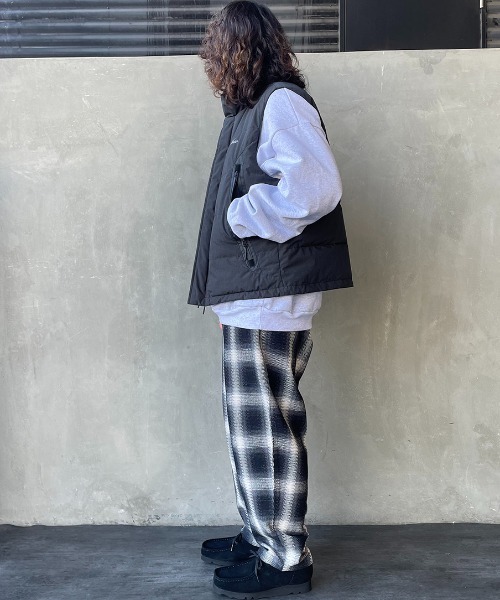 HELLO CALIF（ハローカリフ）の「[HELLO CALIF/ハローカリフ] ヘビーツイル オンブレチェック ネルイージーパンツ（その他パンツ・メンズ・レッド/イエロー/ブラック・L/M）」の6枚目の写真