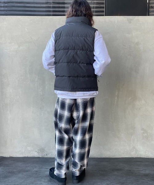 HELLO CALIF（ハローカリフ）の「[HELLO CALIF/ハローカリフ] ヘビーツイル オンブレチェック ネルイージーパンツ（その他パンツ・メンズ・レッド/イエロー/ブラック・L/M）」の7枚目の写真