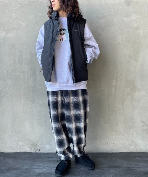 HELLO CALIF（ハローカリフ）の「[HELLO CALIF/ハローカリフ] ヘビーツイル オンブレチェック ネルイージーパンツ（その他パンツ・メンズ・レッド/イエロー/ブラック・L/M）」の5枚目の写真