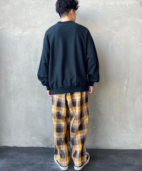 HELLO CALIF（ハローカリフ）の「[HELLO CALIF/ハローカリフ] ヘビーツイル オンブレチェック ネルイージーパンツ（その他パンツ・メンズ・レッド/イエロー/ブラック・L/M）」の19枚目の写真