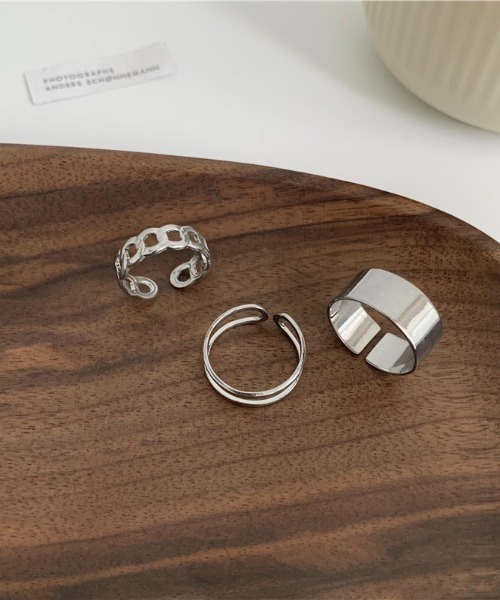 LAC-VERT（ラック・ヴェール）の「シンプルリングセット（リング・レディース・ゴールド/シルバー/その他1・FREE）」の11枚目の写真
