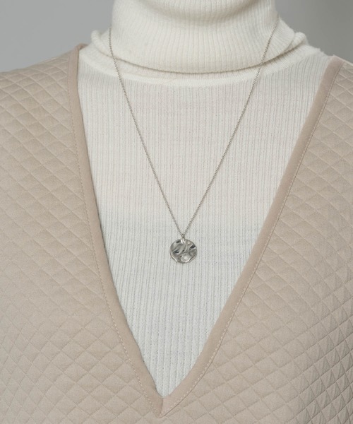 SALON（サロン）の「【 SALON / サロン 】 メタルロングネックレス ★（ネックレス・レディース・ゴールド/シルバー・FREE）」の5枚目の写真